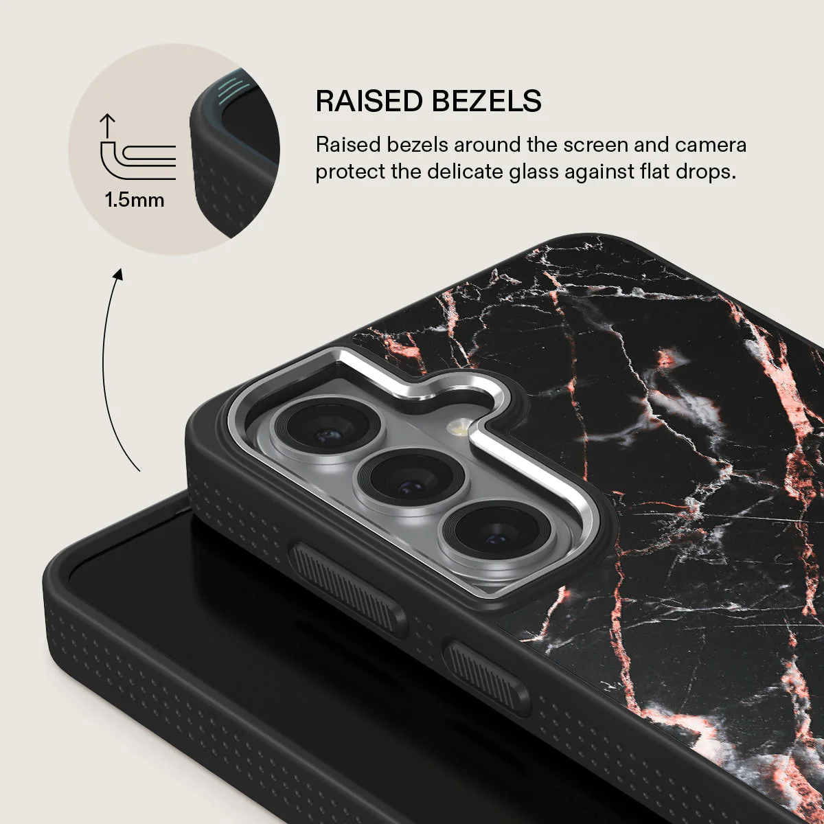 Rose Gold Marble - Samsung Galaxy S26 Case - Image 22