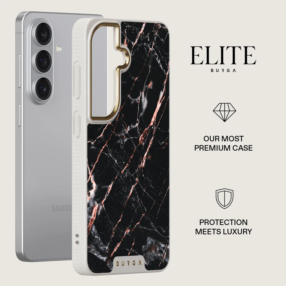 Rose Gold Marble - Samsung Galaxy S26 Case - Image 27