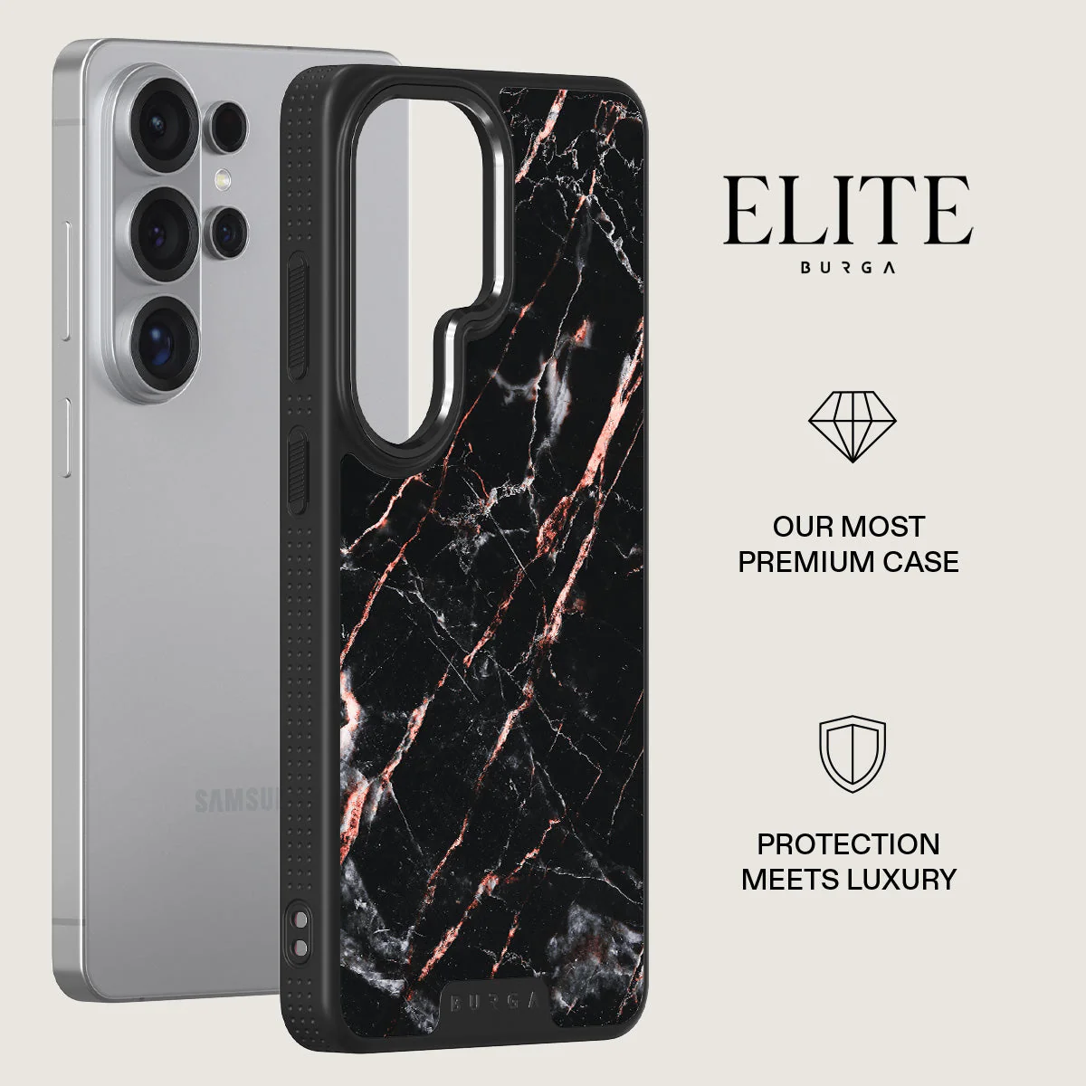 Rose Gold Marble - Samsung Galaxy S26 Ultra Case - Image 13