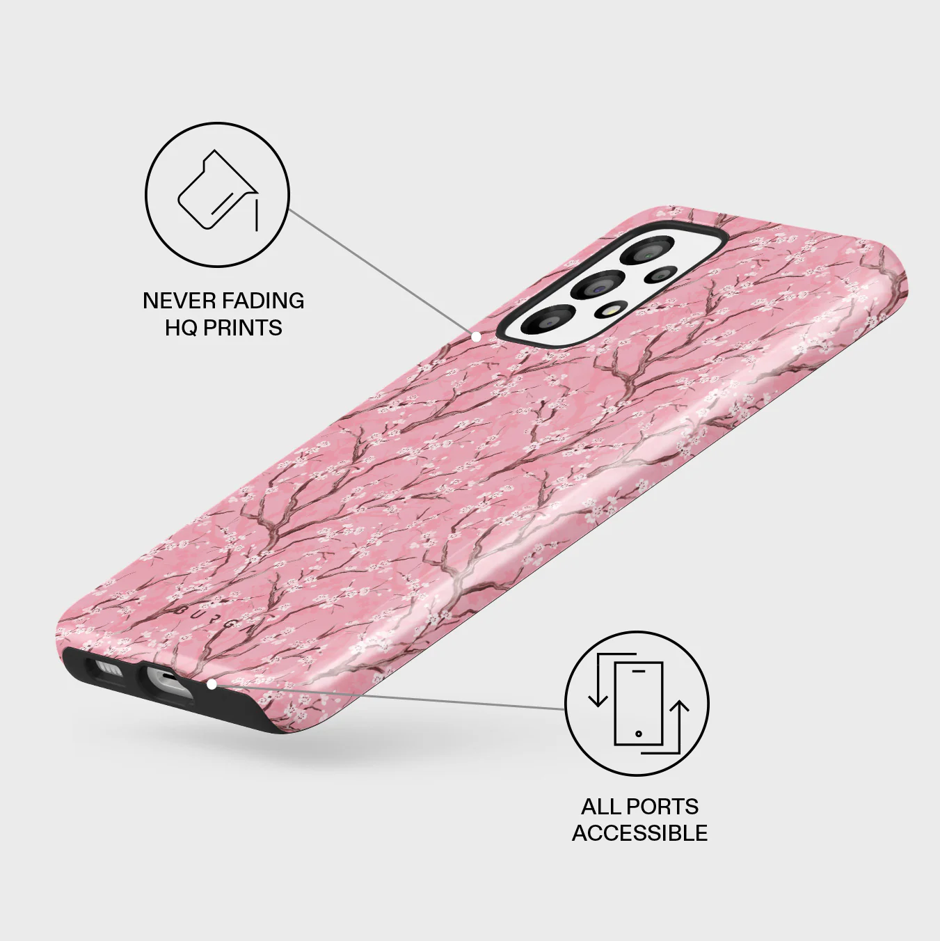 Sakura - Samsung Galaxy A33 Case - Image 3