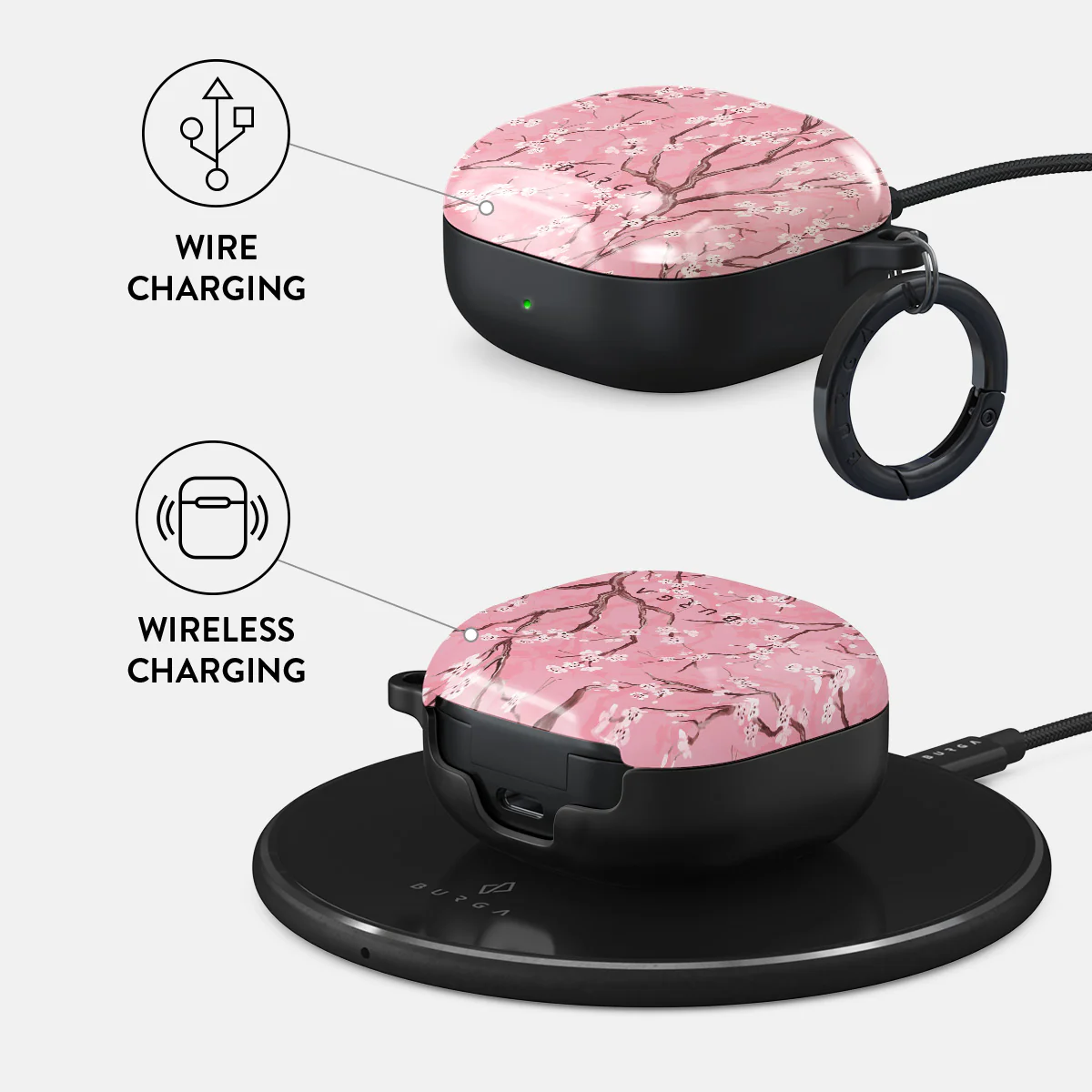 Sakura - Samsung Galaxy Buds FE Case - Image 3