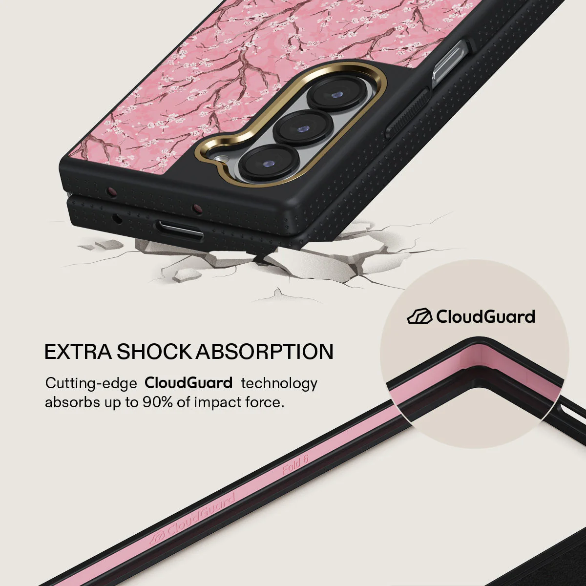 Sakura - Samsung Galaxy Z Fold 6 Case - Image 3