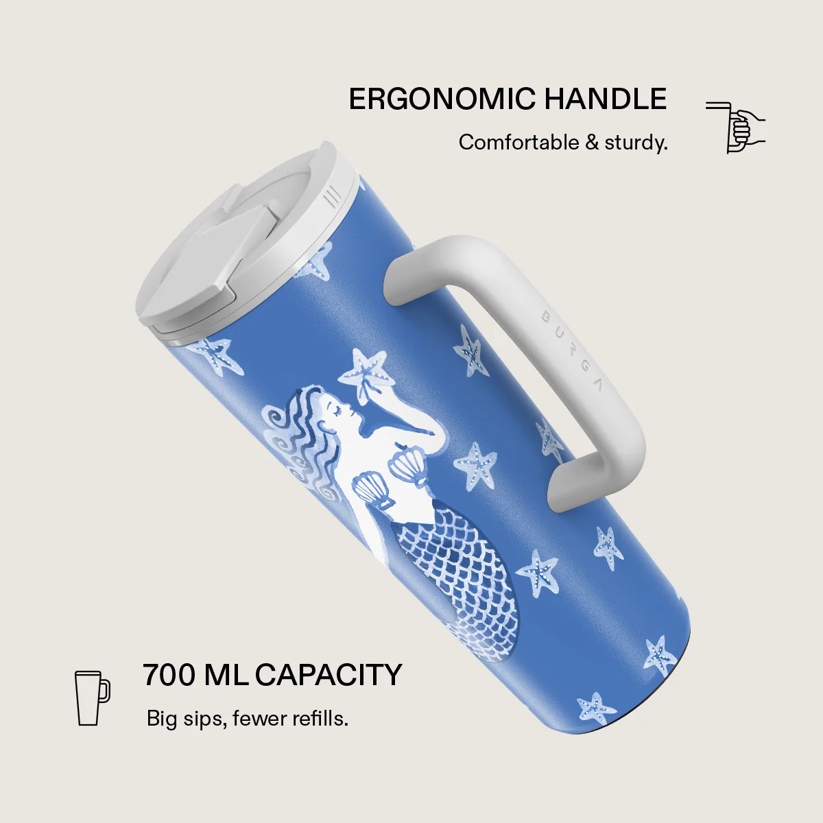 Salty Kiss - EasyGrip Travel Mug - Image 2