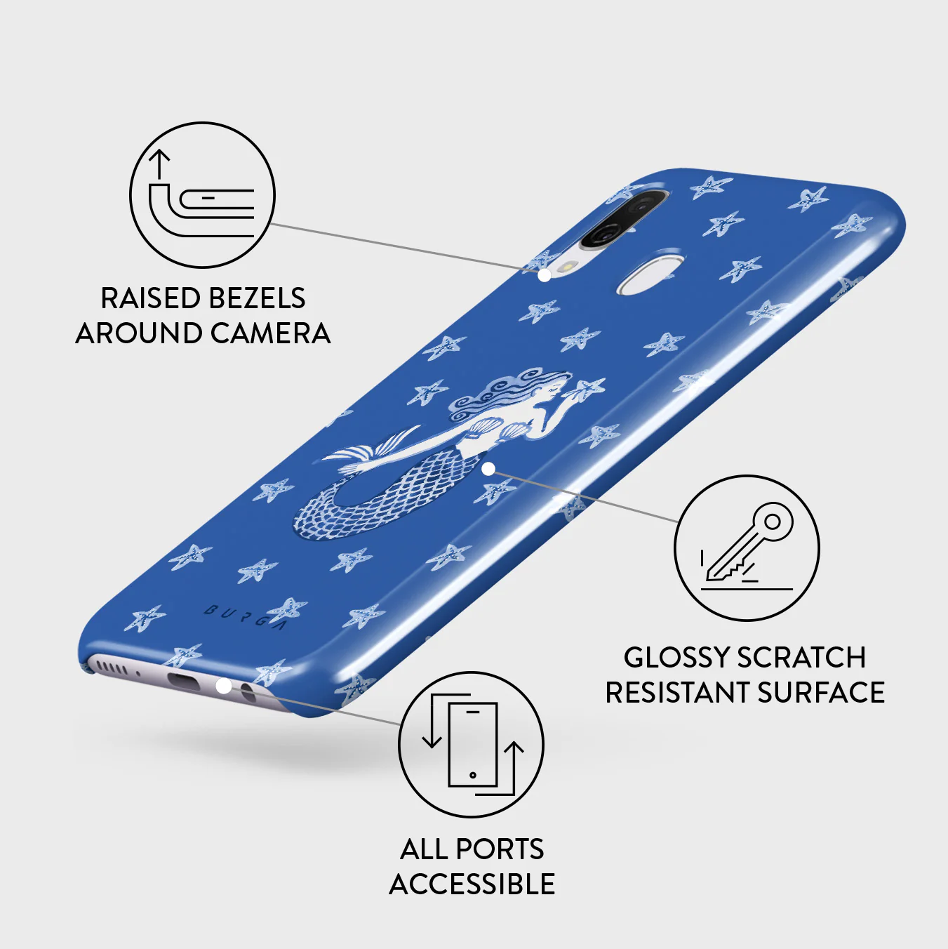 Salty Kiss - Samsung Galaxy A40 Case - Image 3
