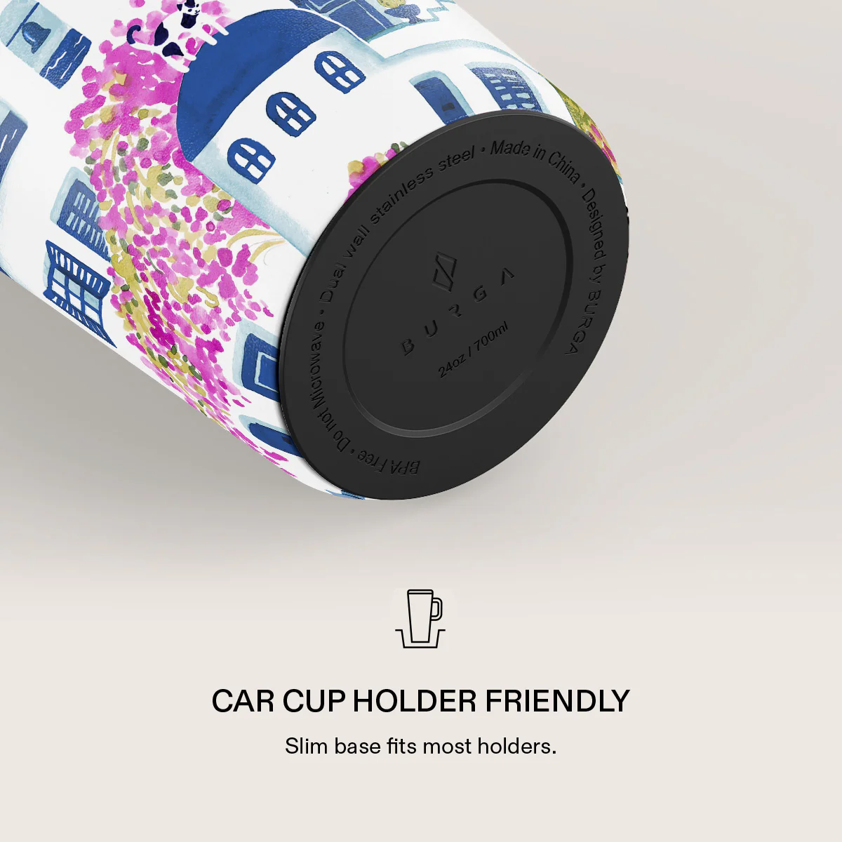 Santorini - EasyGrip Travel Mug - Image 5