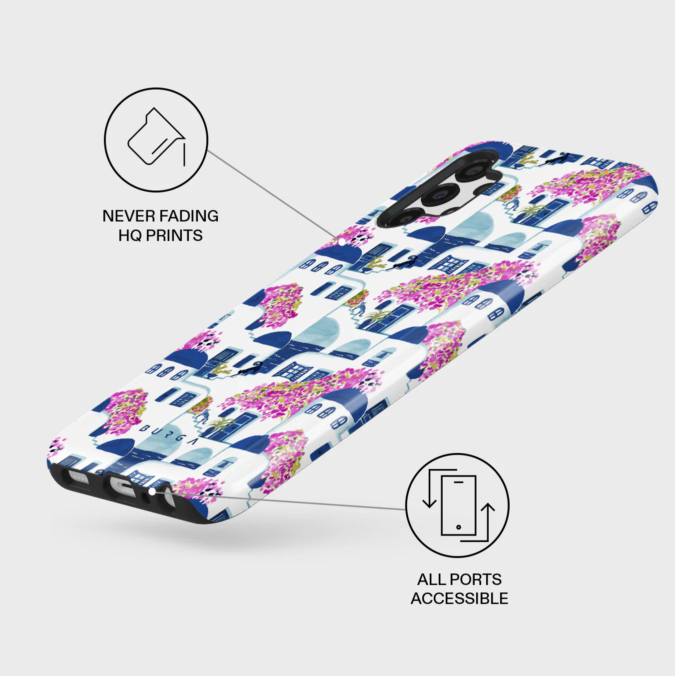 Santorini - Samsung Galaxy A13 4G Case - Image 3