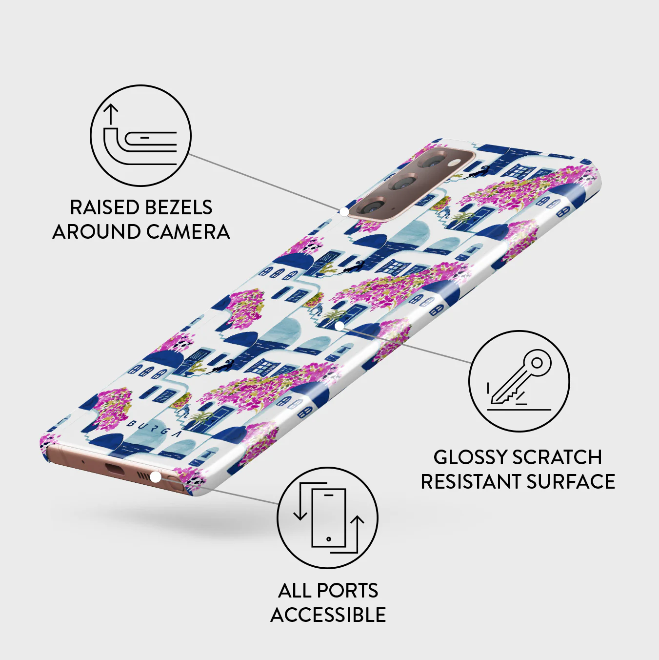 Santorini - Samsung Galaxy Note 20 4G / 5G Case - Image 3