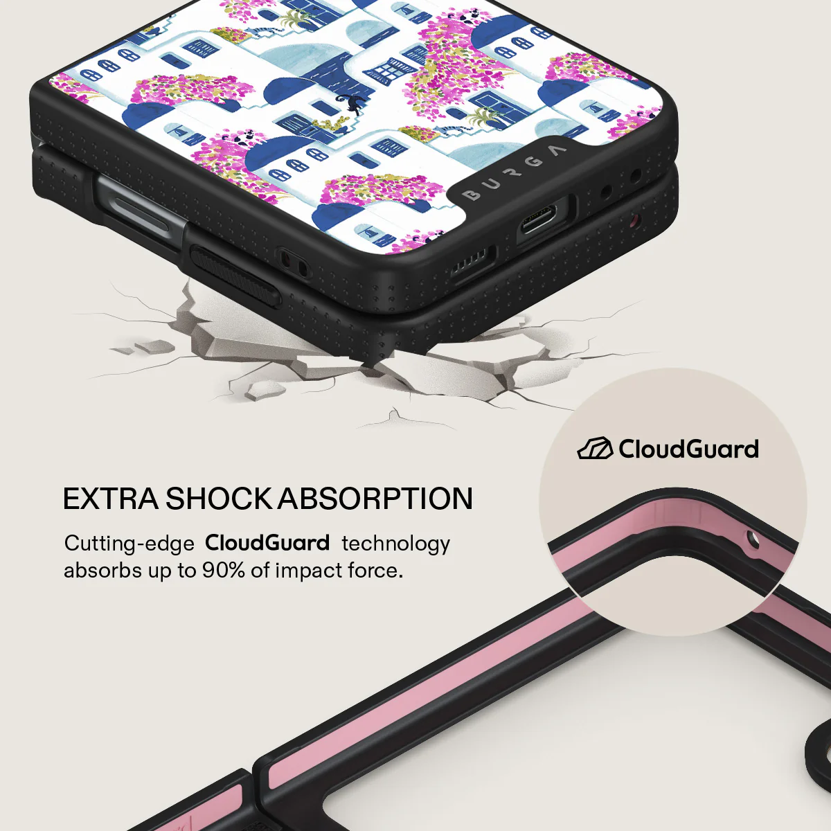 Santorini - Samsung Galaxy Z Flip 5 Case - Image 17
