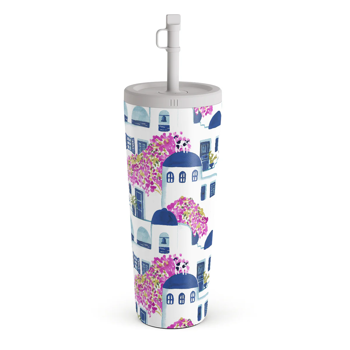 Santorini - Travel Mug - Image 5