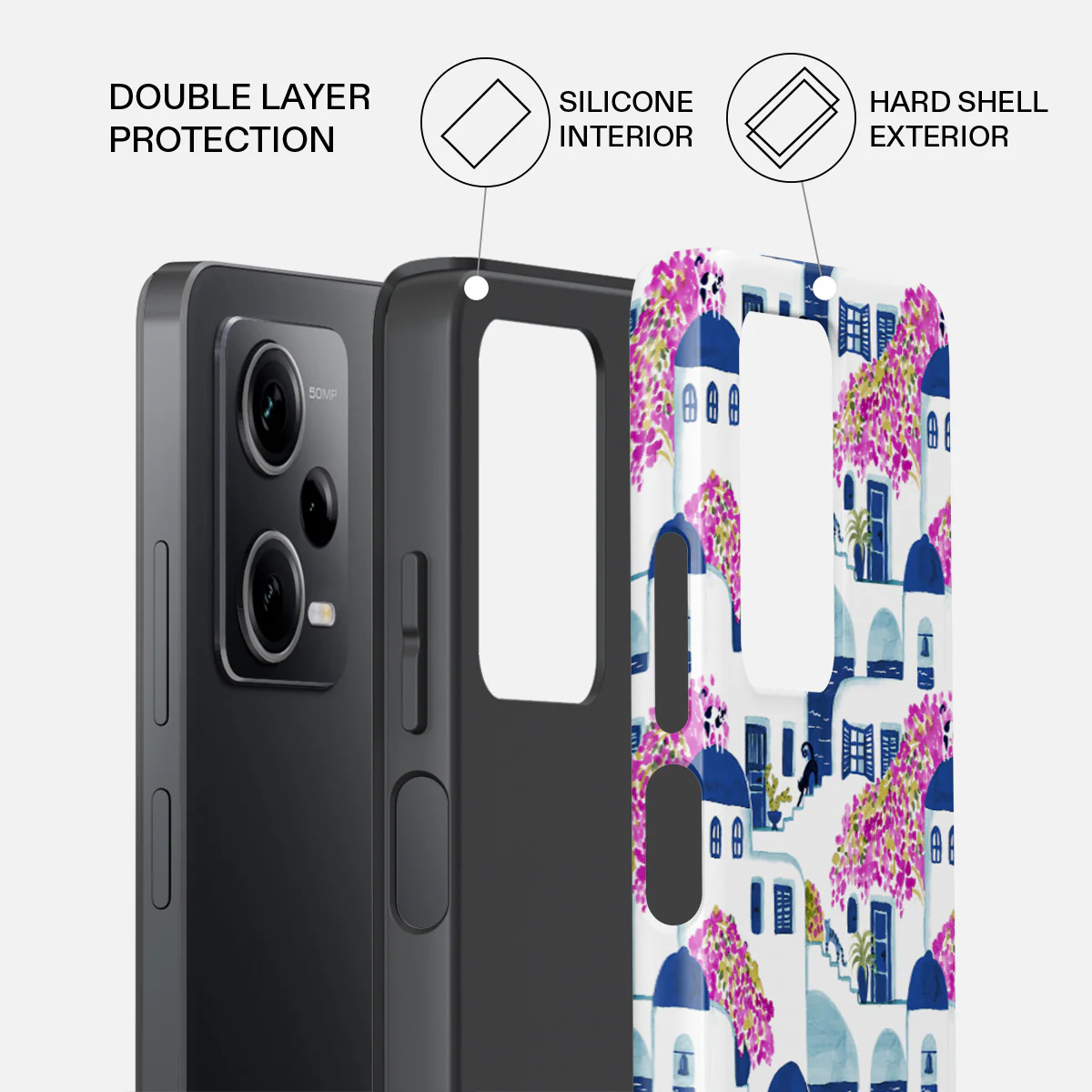 Santorini - Xiaomi Redmi Note 12 Pro+ 5G Case - Image 2
