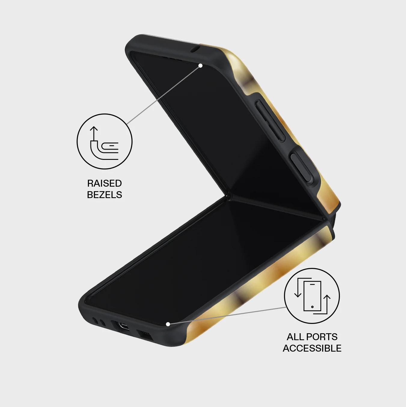 Saturn - Samsung Galaxy Z Flip 3 Case - Image 3