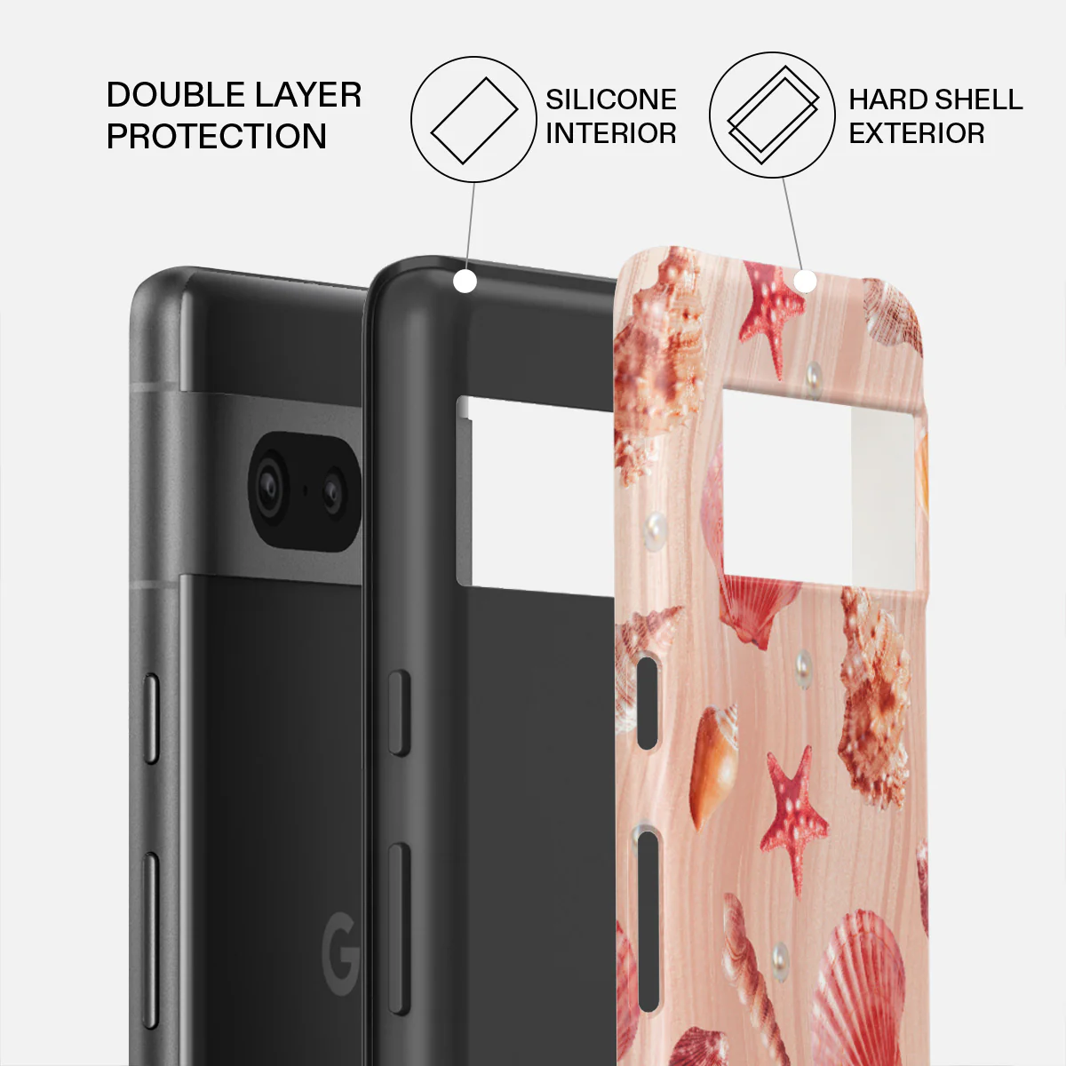 Seashells - Google Pixel 7 Case - Image 2