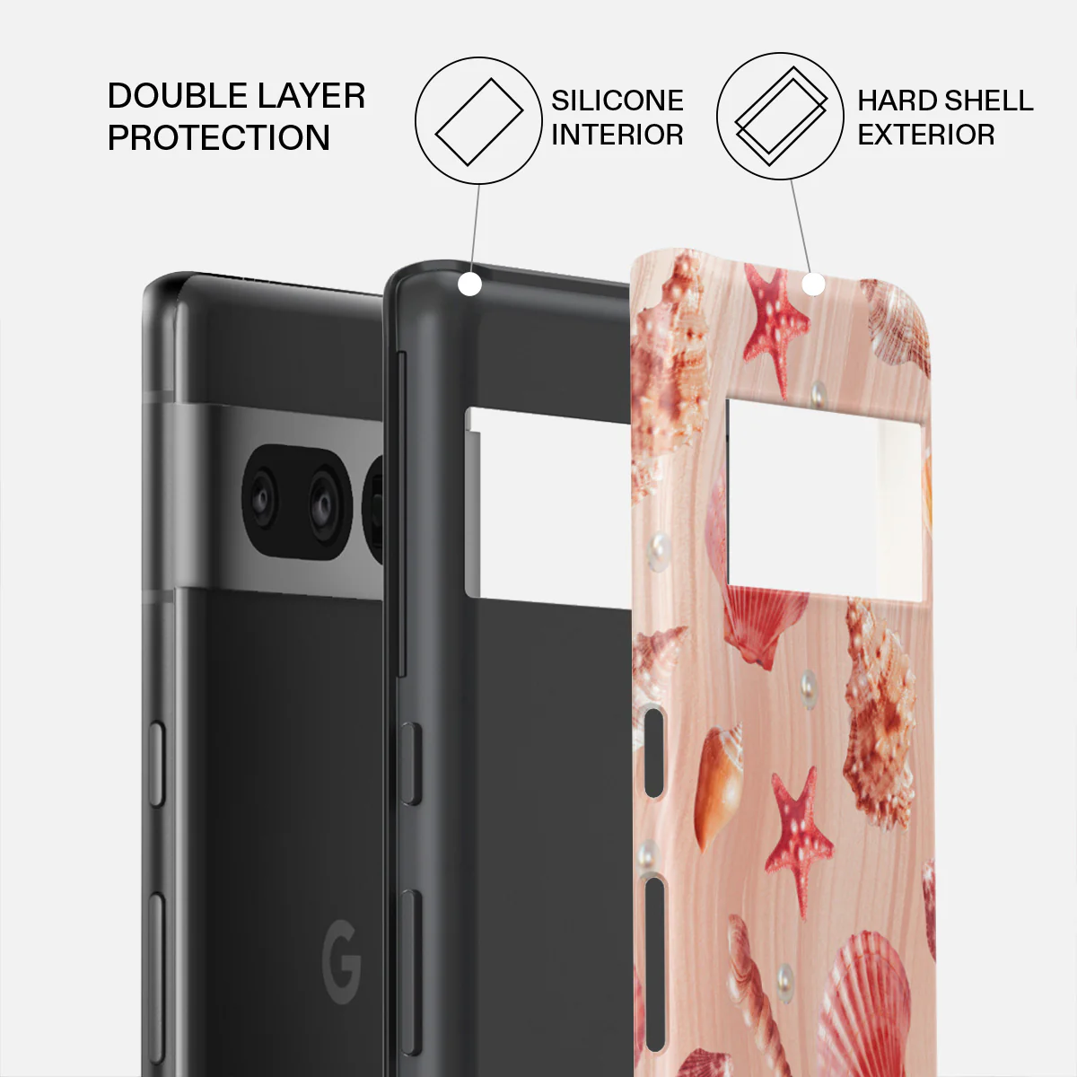 Seashells - Google Pixel 7 Pro Case - Image 2