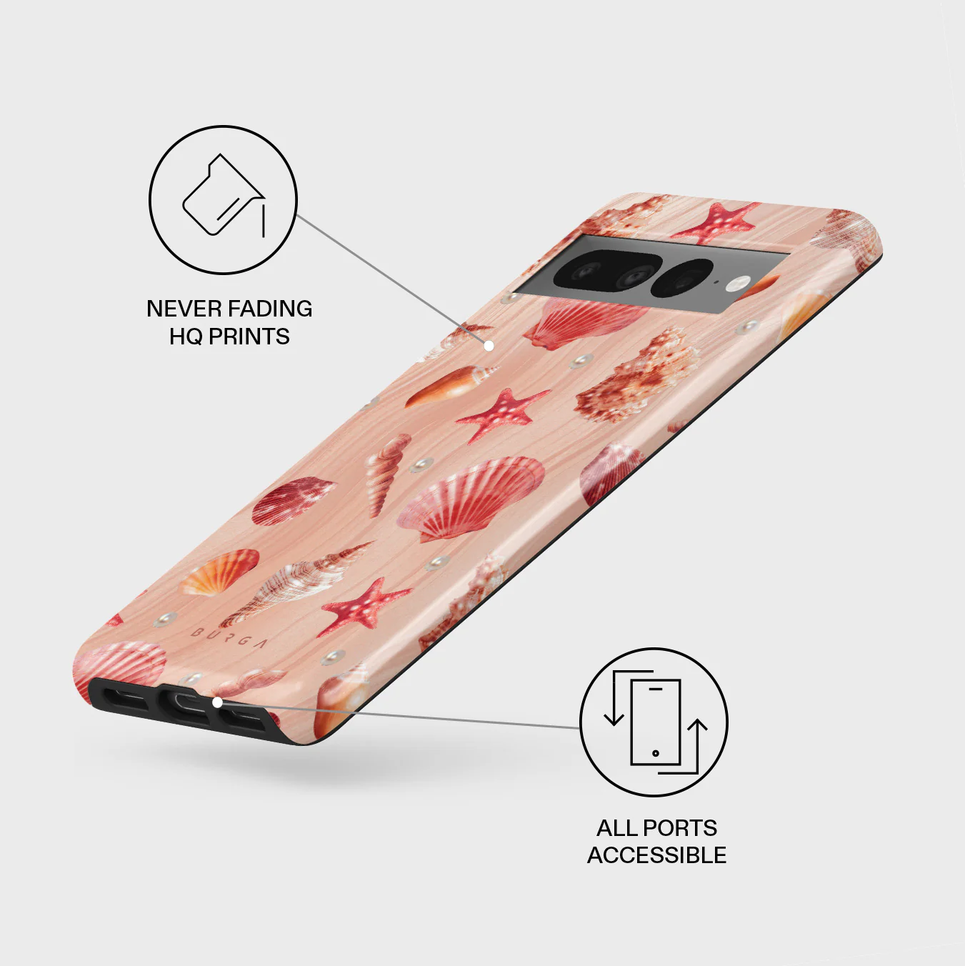 Seashells - Google Pixel 7 Pro Case - Image 3