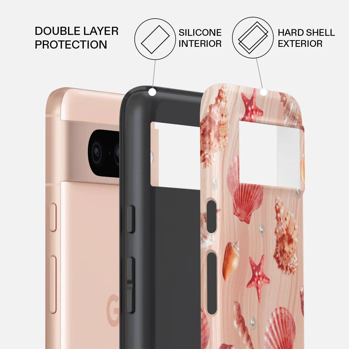 Seashells - Google Pixel 8 Case - Image 2