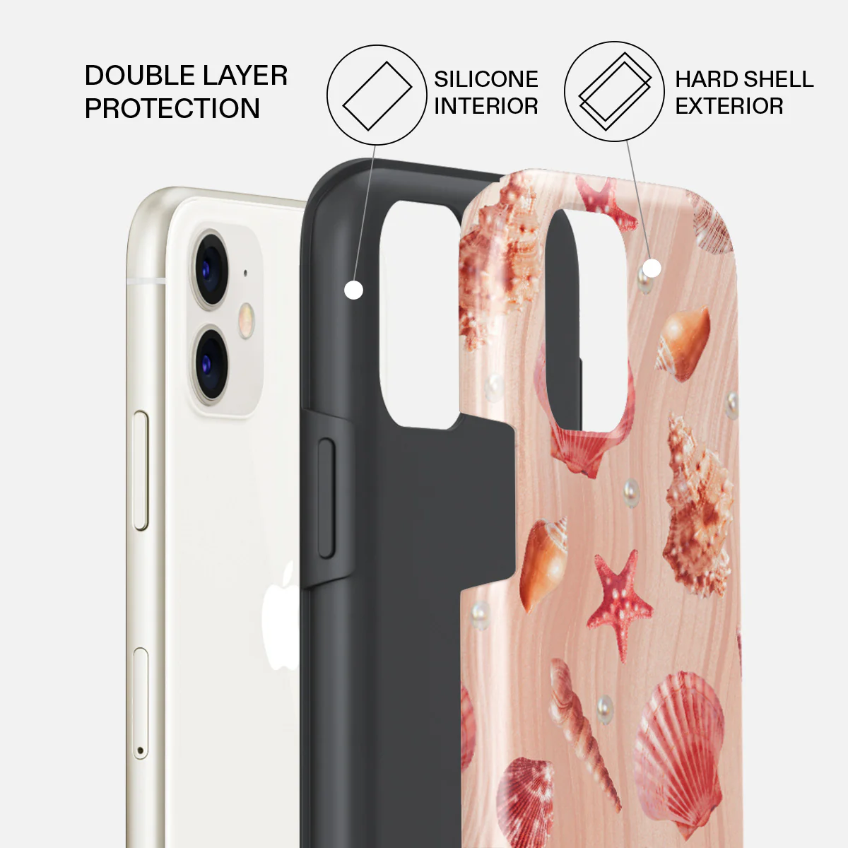 Seashells - iPhone 11 Case - Image 2