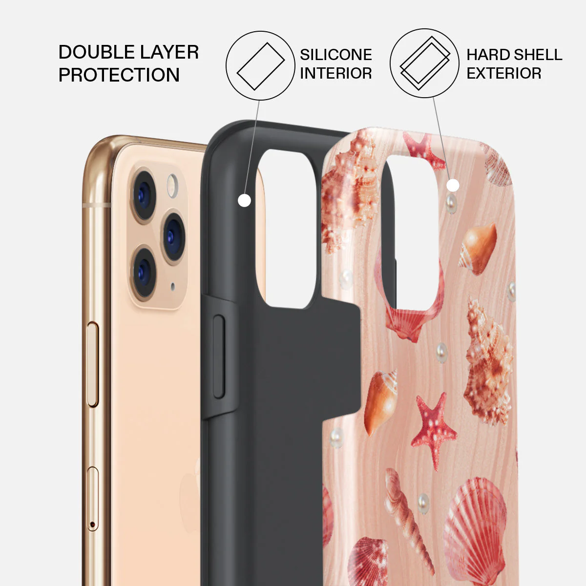 Seashells - iPhone 11 Pro Max Case - Image 6