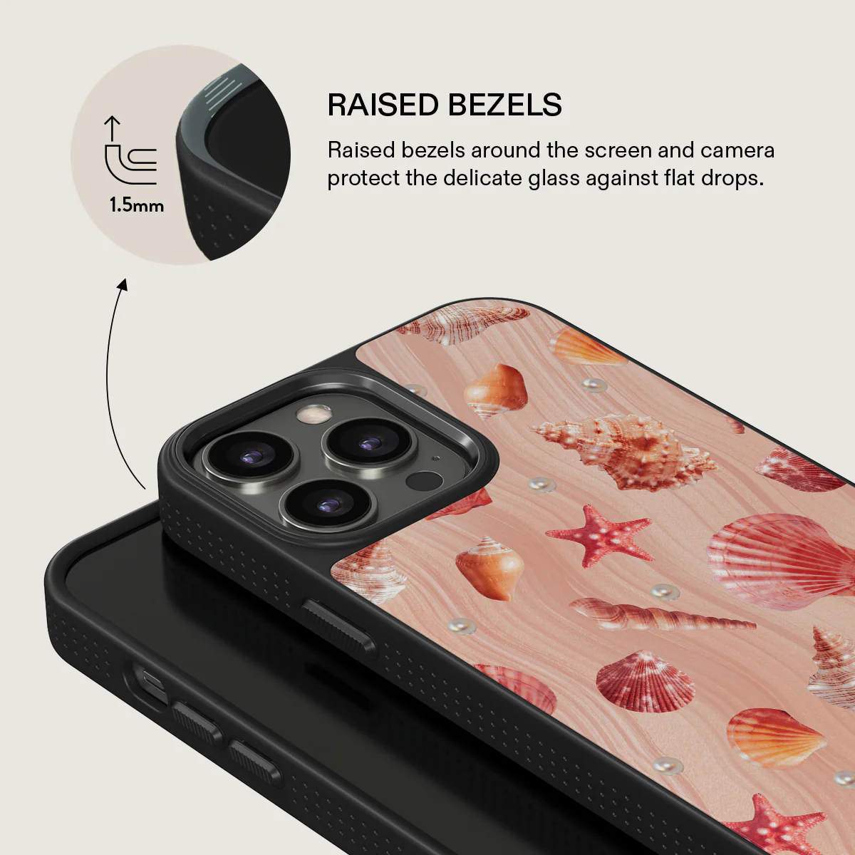 Seashells - iPhone 13 Pro Max Case - Image 15