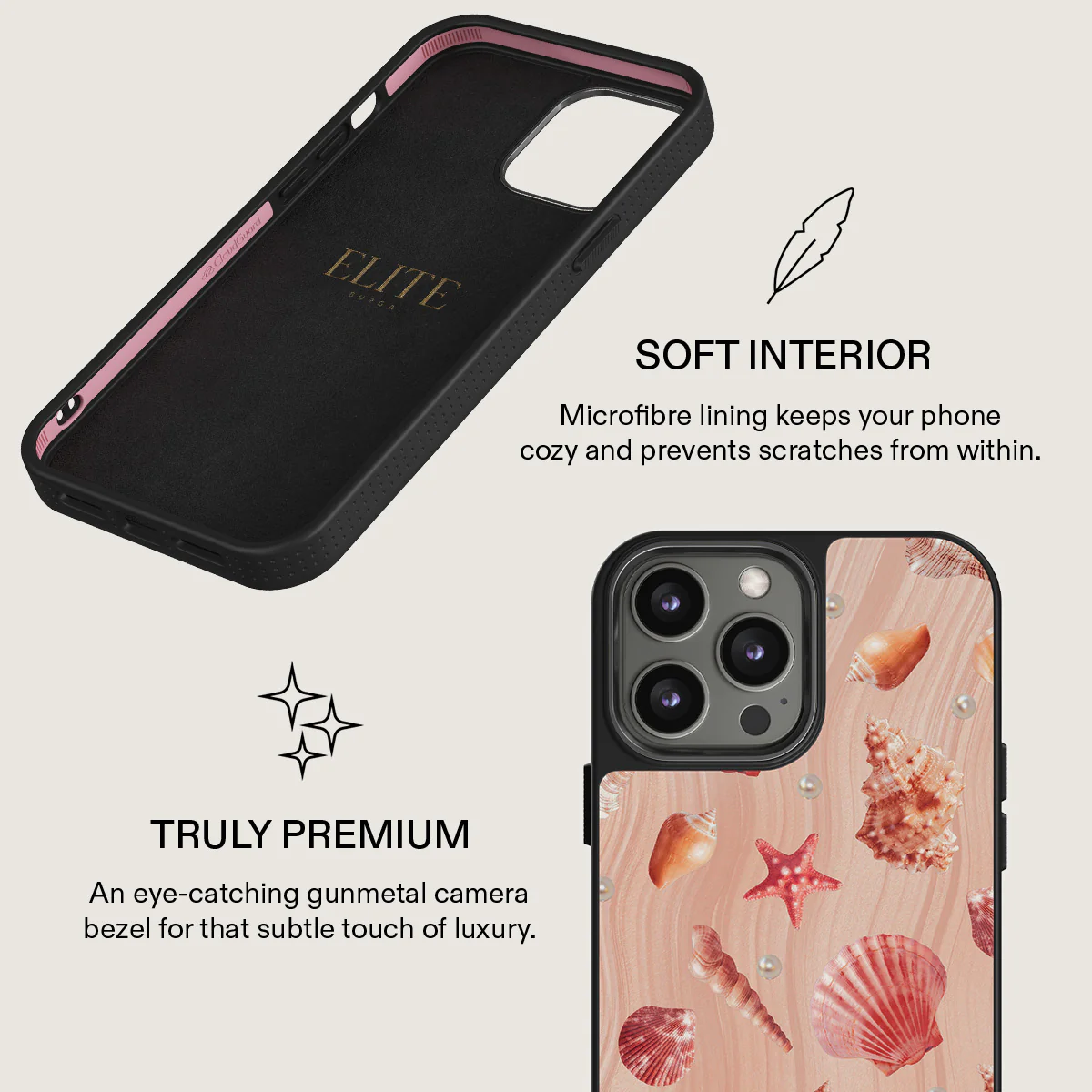 Seashells - iPhone 13 Pro Max Case - Image 17