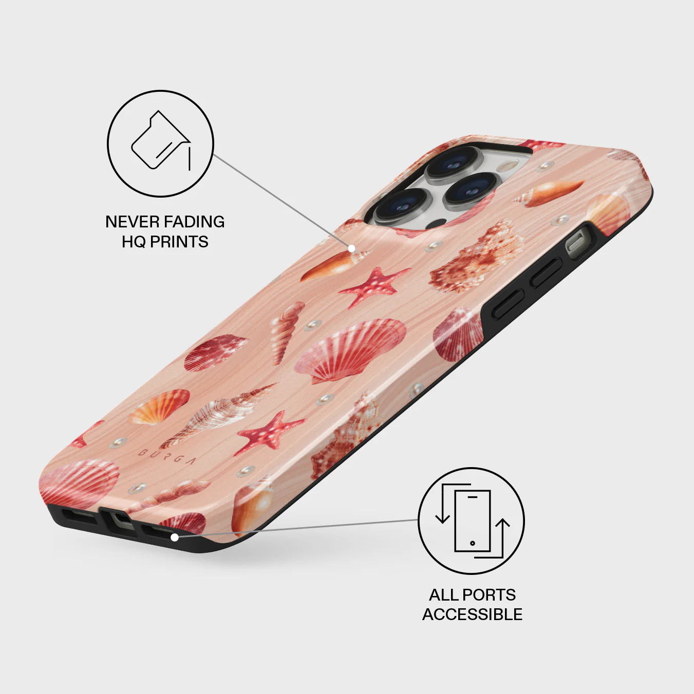 Seashells - iPhone 13 Pro Max Case - Image 3