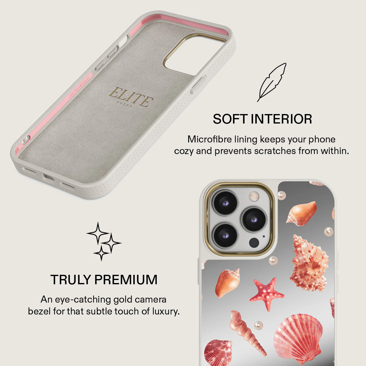 Seashells - iPhone 14 Pro Case - Image 56