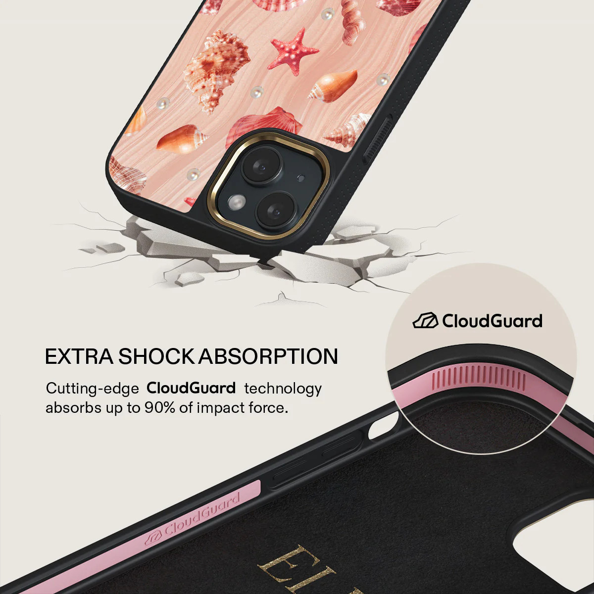 Seashells - iPhone 15 Plus Case - Image 7