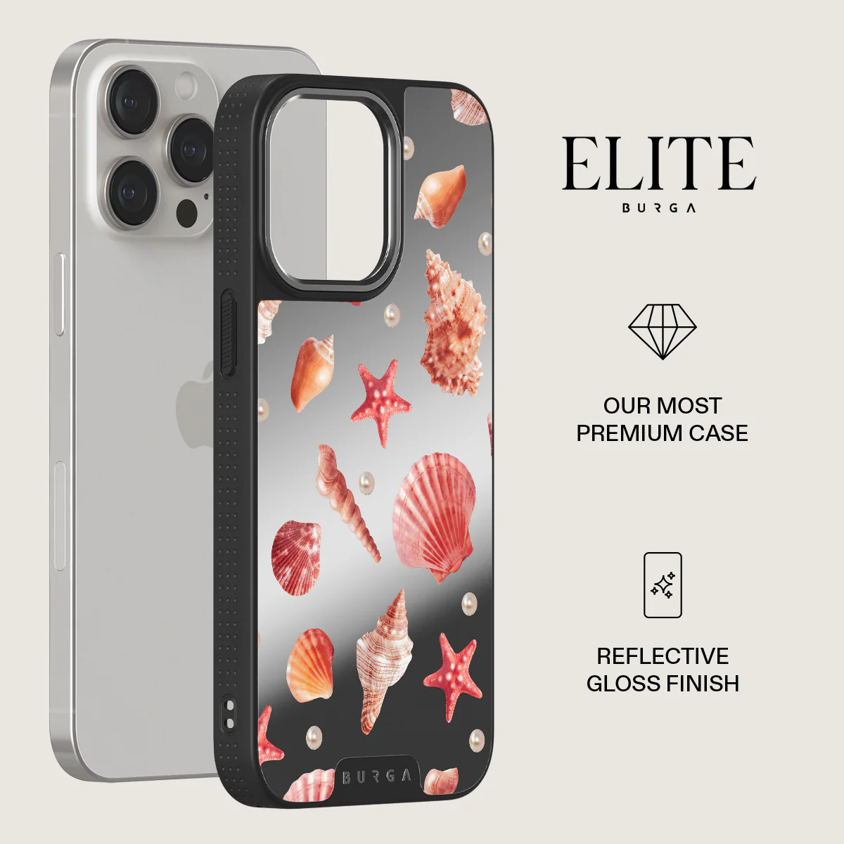 Seashells - iPhone 15 Pro Case - Image 35