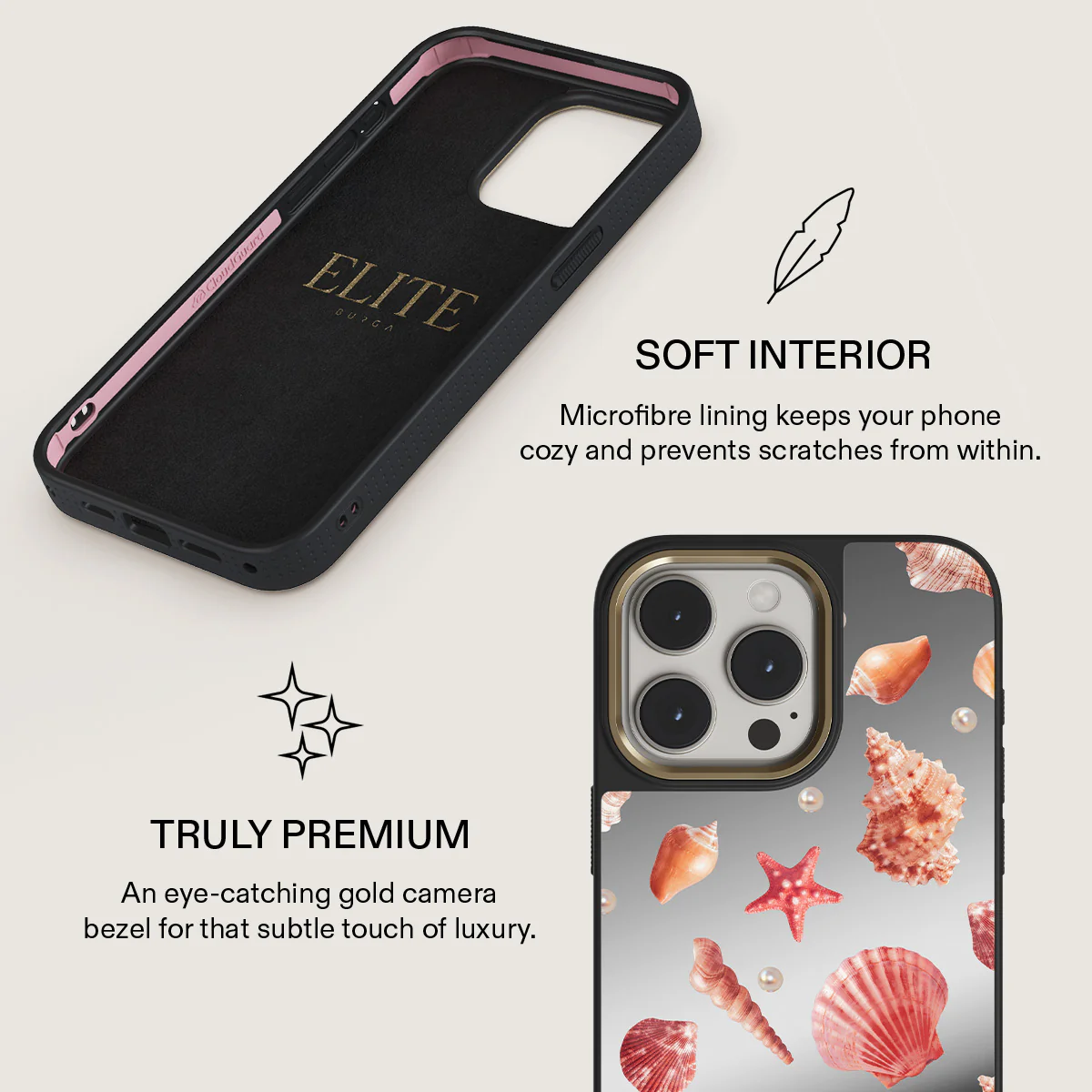 Seashells - iPhone 15 Pro Max Case - Image 32