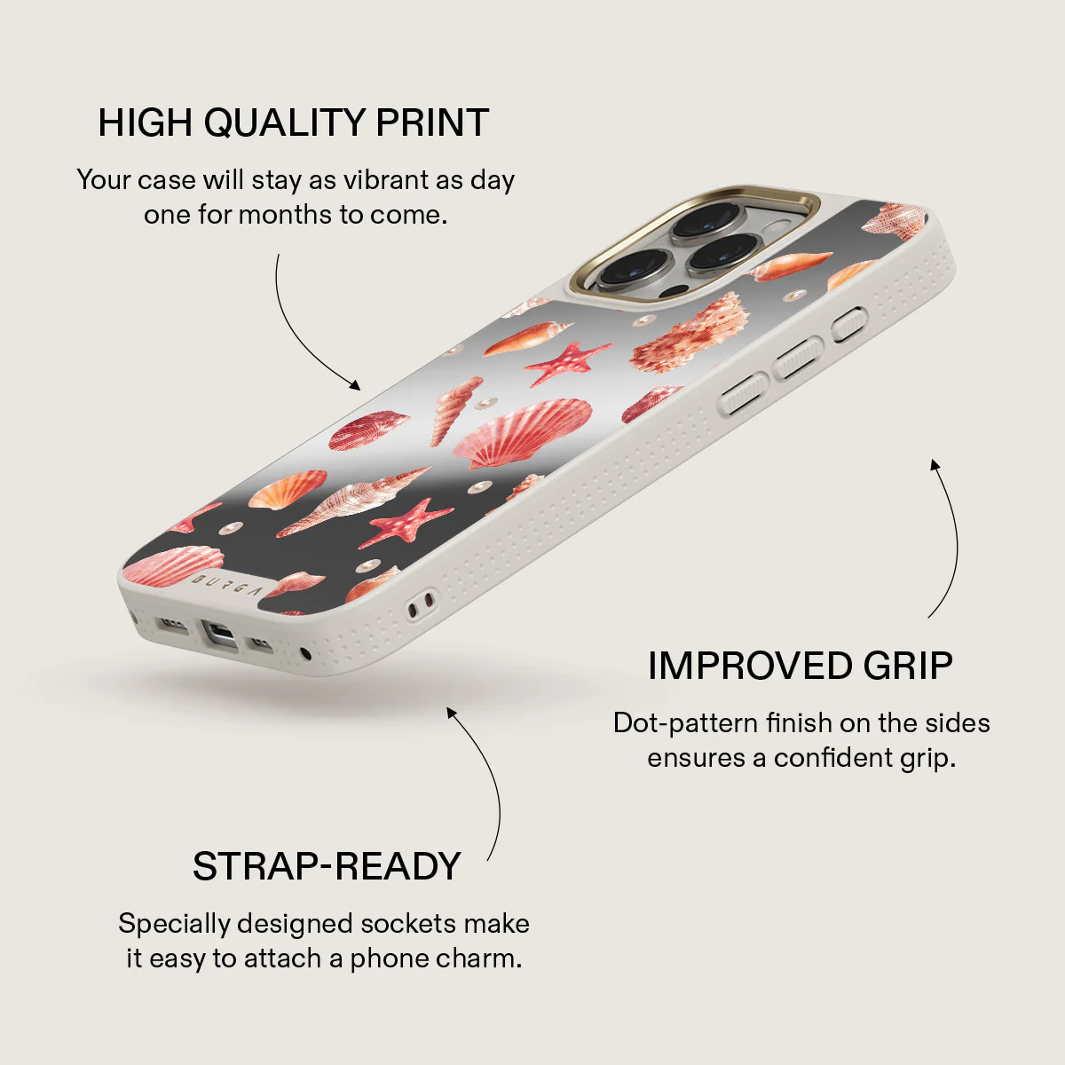 Seashells - iPhone 15 Pro Max Case - Image 55