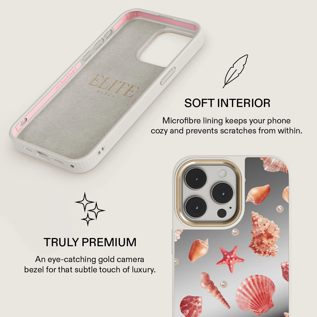 Seashells - iPhone 15 Pro Max Case - Image 56
