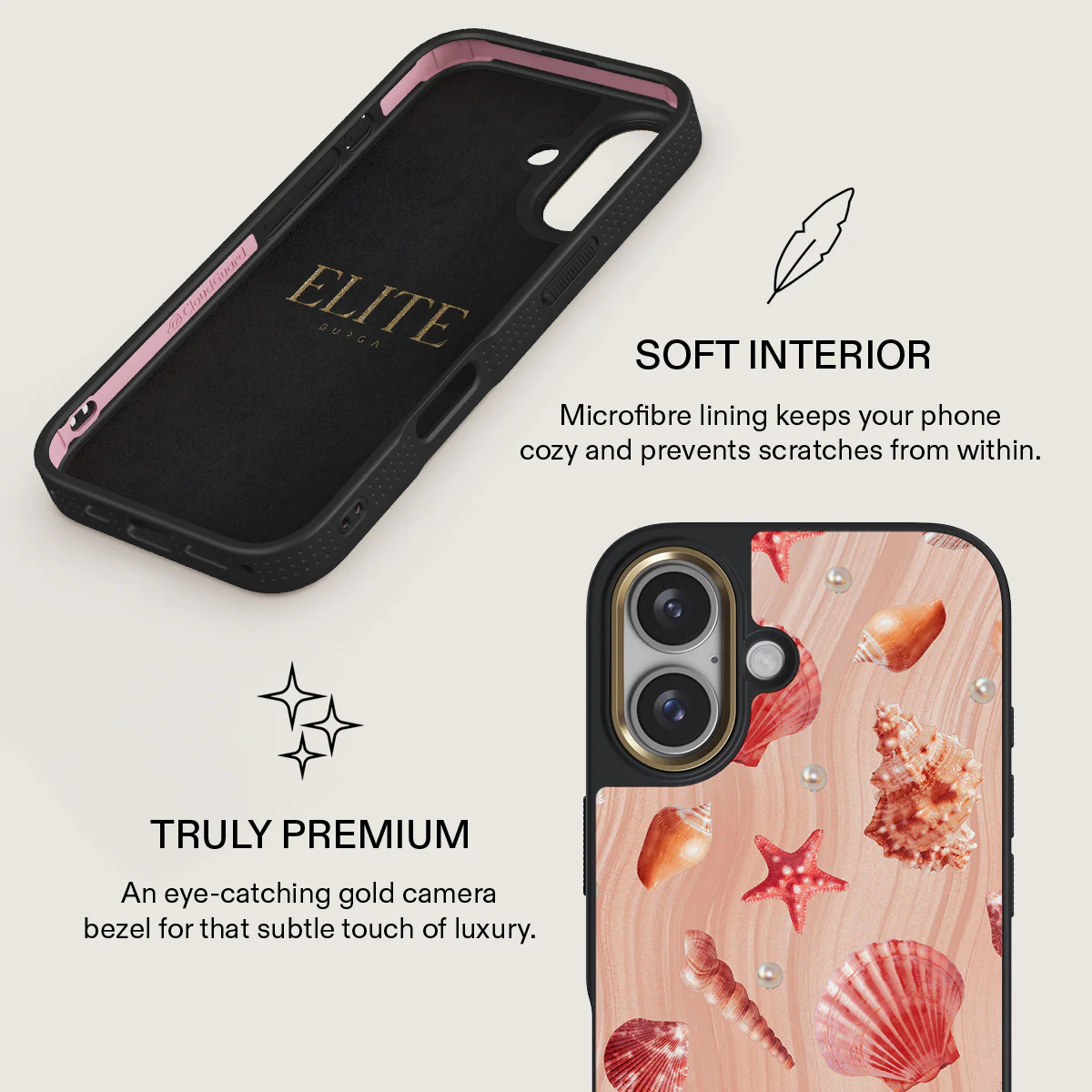 Seashells - iPhone 16 Case - Image 11
