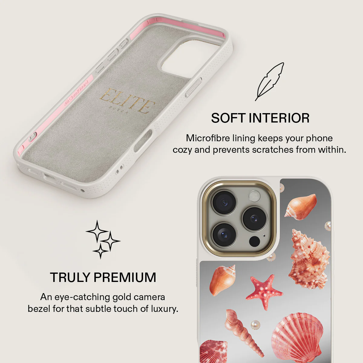 Seashells - iPhone 16 Pro Case - Image 57