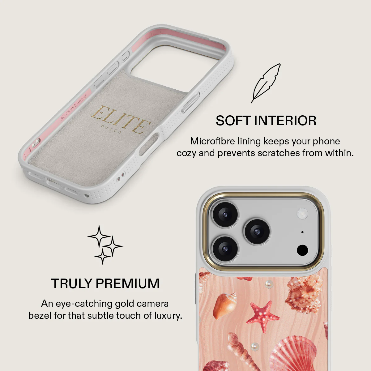 Seashells - iPhone 17 Pro Case - Image 24