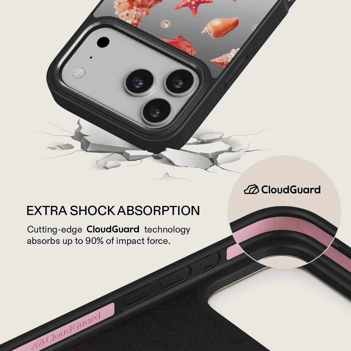 Seashells - iPhone 17 Pro Max Case - Image 36
