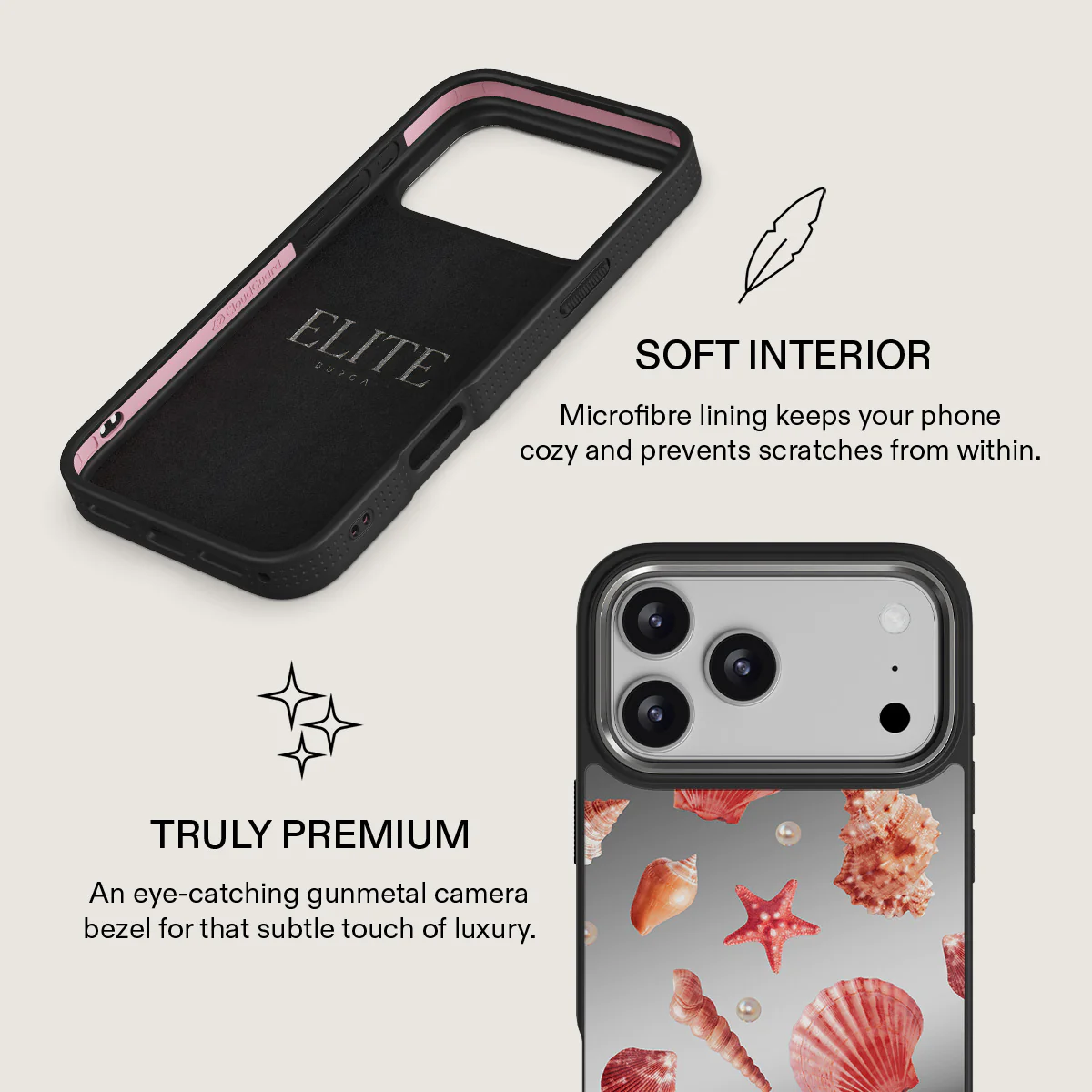 Seashells - iPhone 17 Pro Max Case - Image 40