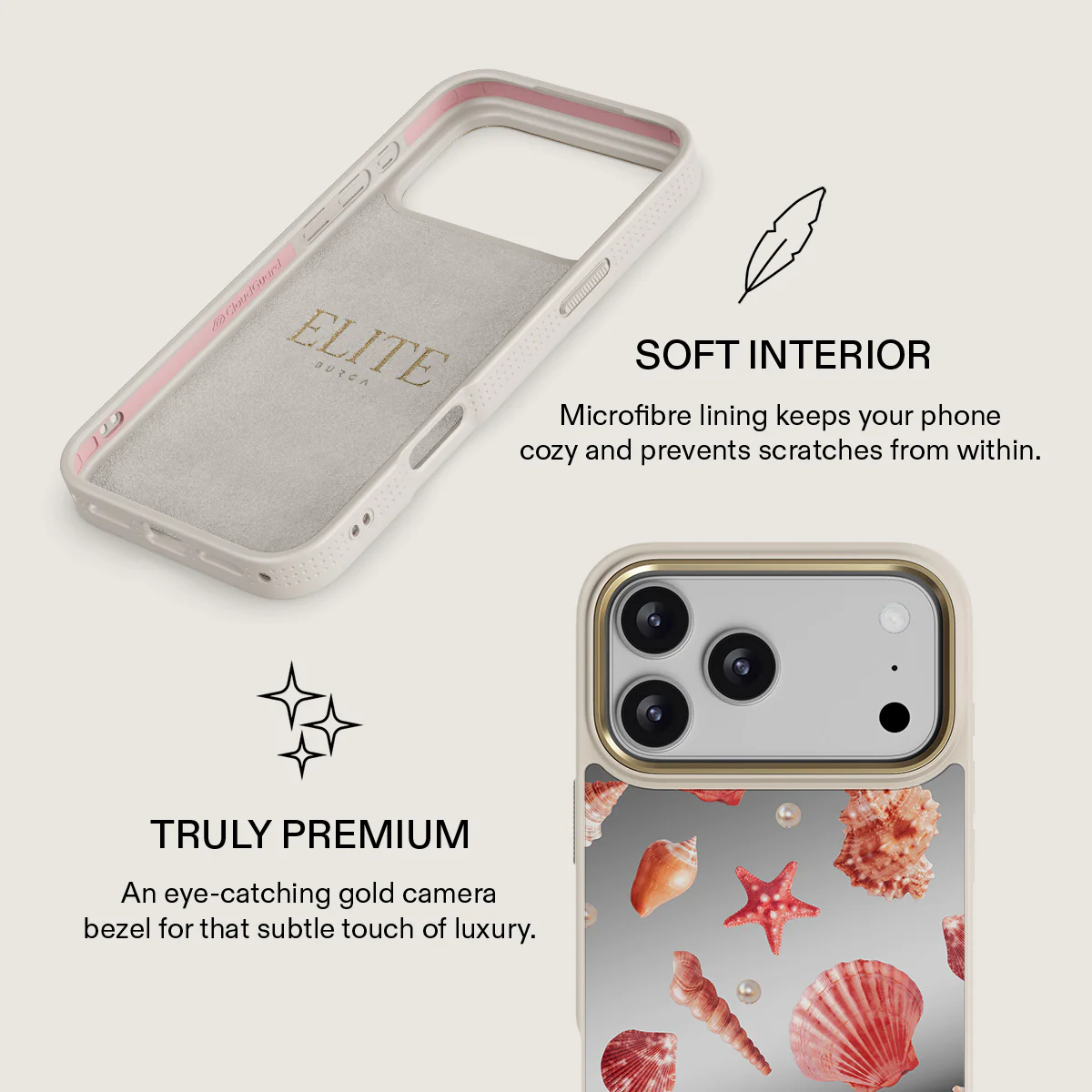 Seashells - iPhone 17 Pro Max Case - Image 56