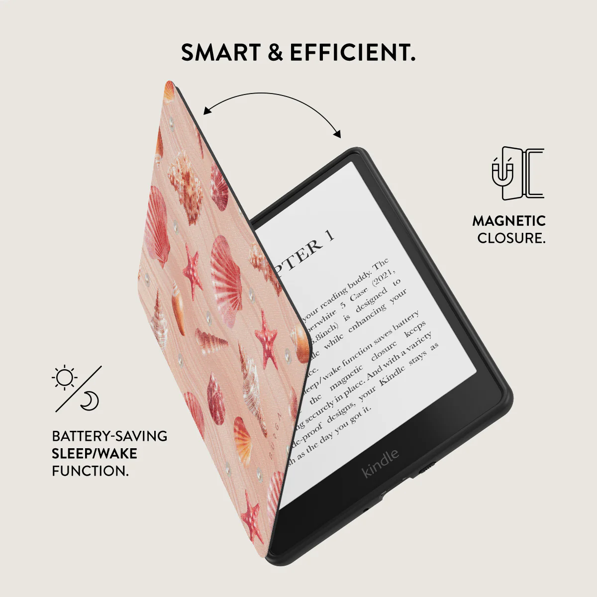Seashells - Kindle Paperwhite (11th Gen) Case - Image 5