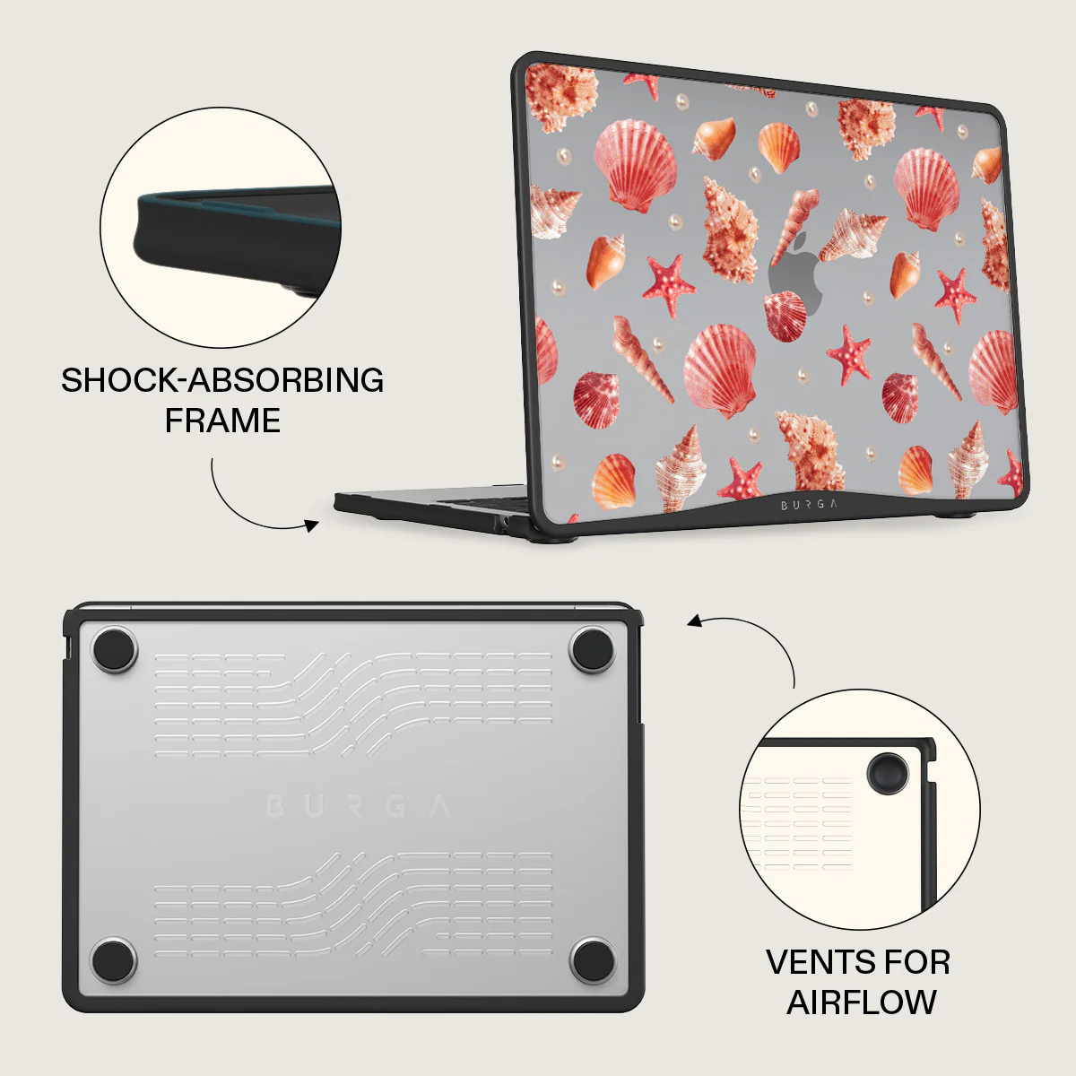 Seashells - Macbook Case - Image 10