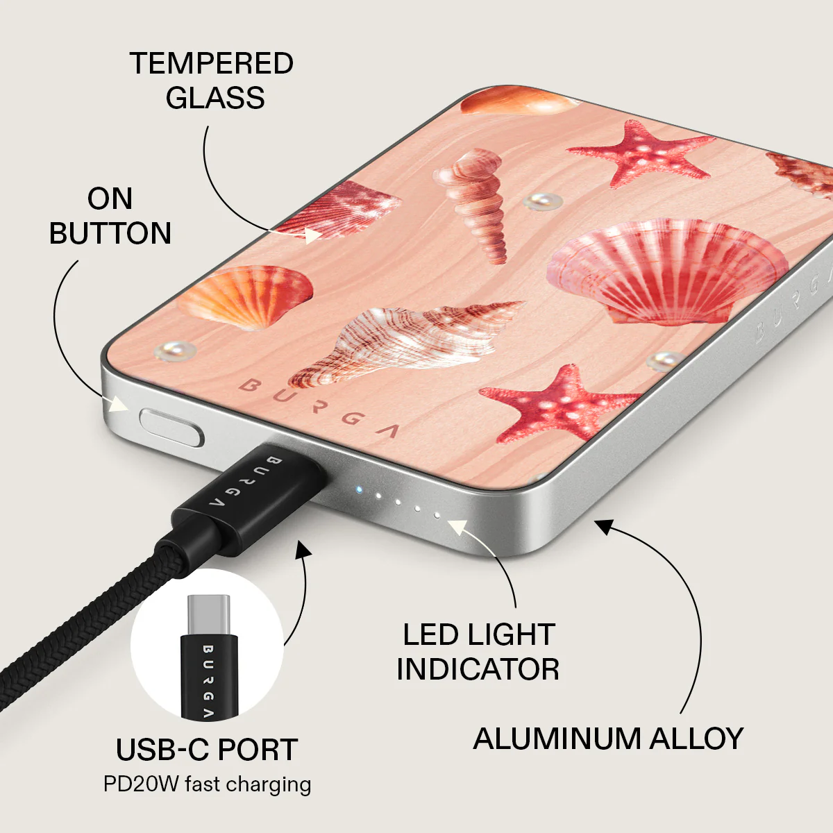 Seashells - Magnetic Power Bank - Image 15