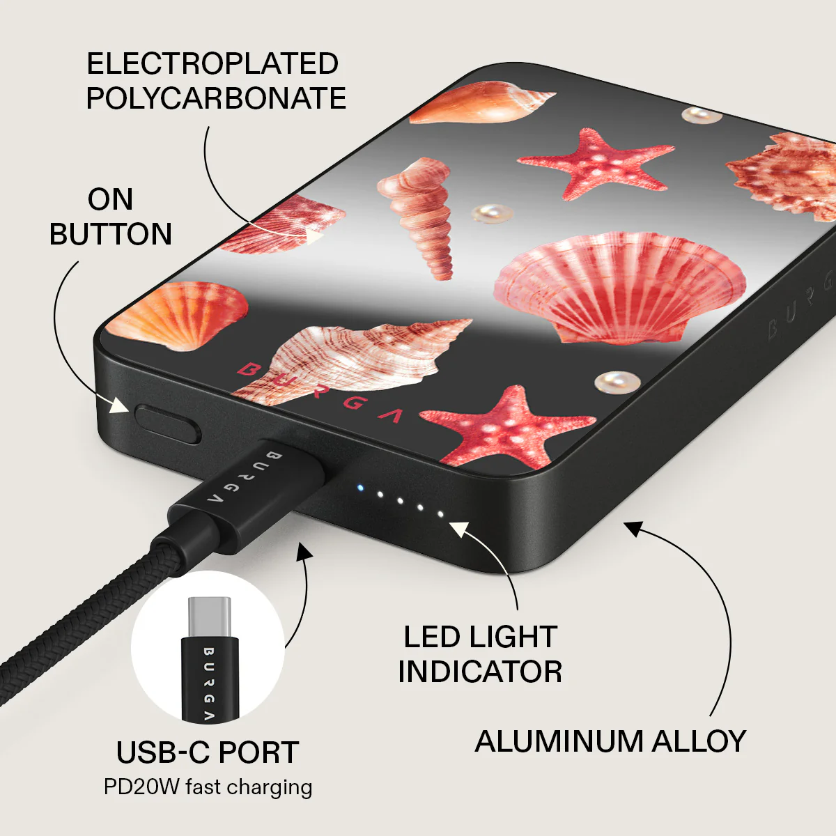 Seashells - Magnetic Power Bank - Image 65