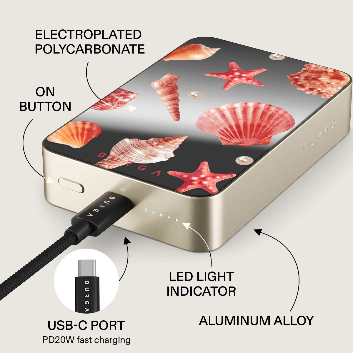Seashells - Magnetic Power Bank - Image 85