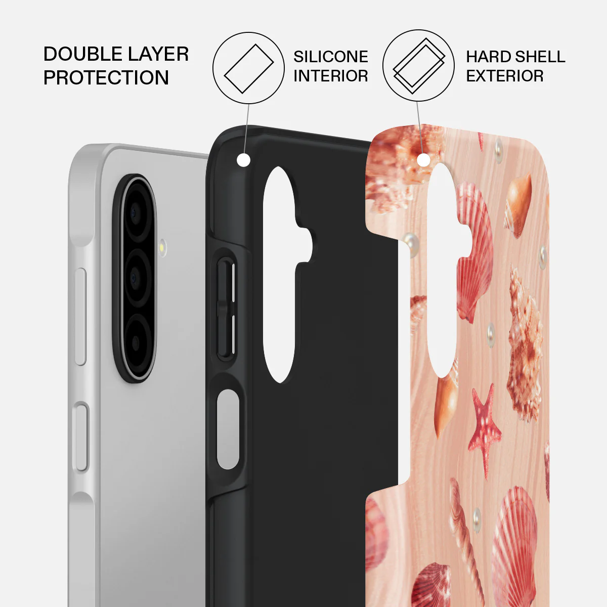 Seashells - Samsung Galaxy A17 Case - Image 2
