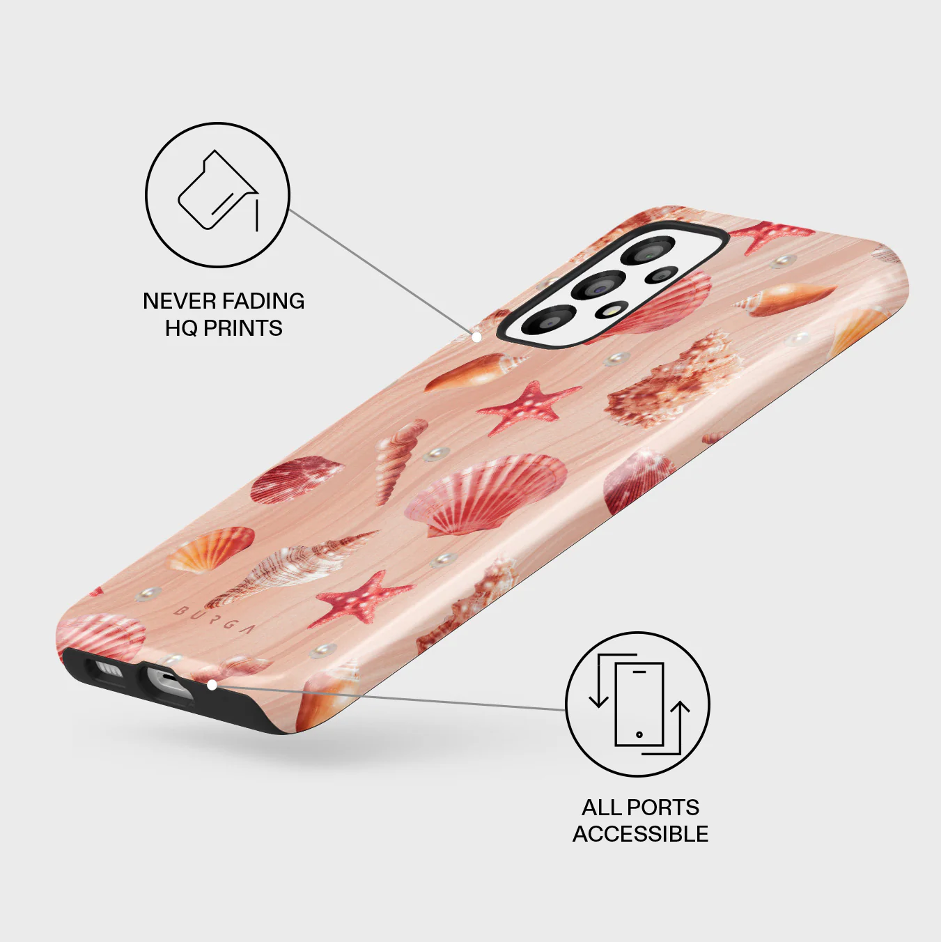 Seashells - Samsung Galaxy A23 4G / 5G Case - Image 3