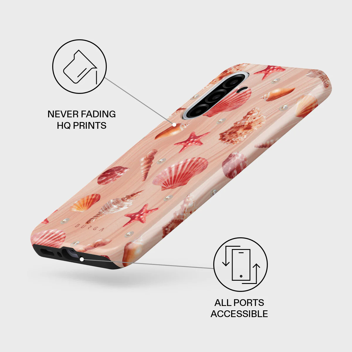 Seashells - Samsung Galaxy A36 5G Case - Image 3