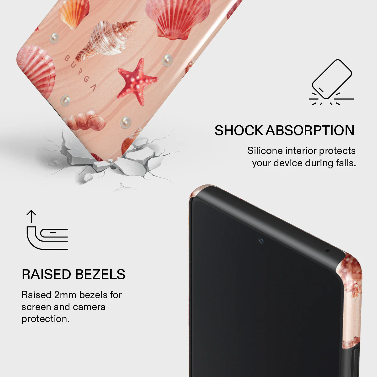 Seashells - Samsung Galaxy A52 / A52S 4G / 5G Case - Image 4