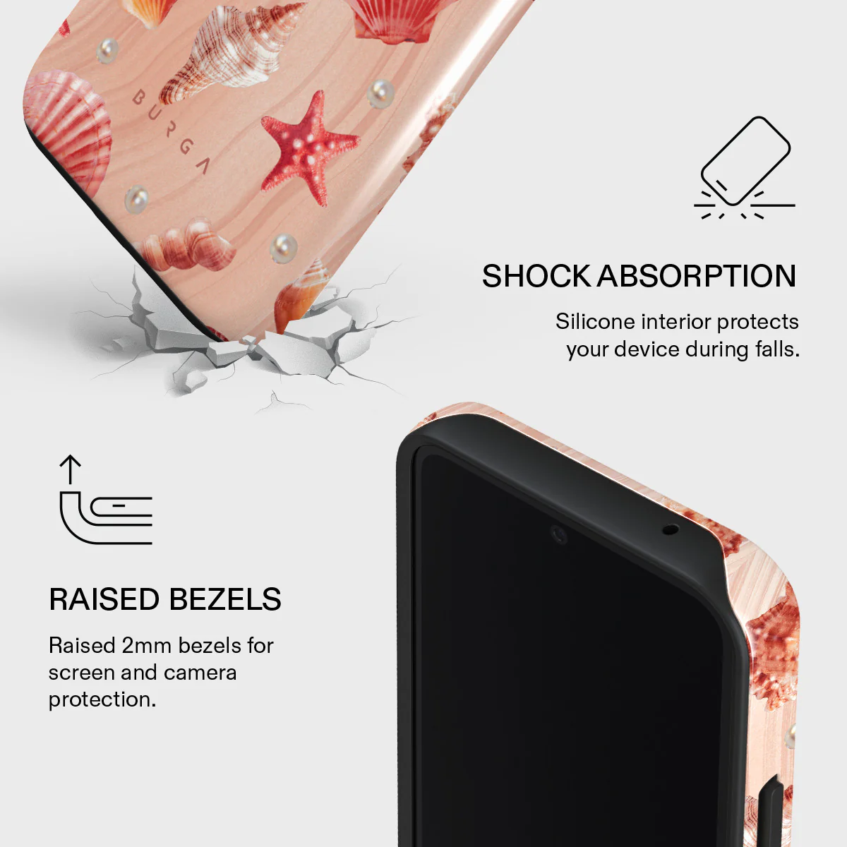 Seashells - Samsung Galaxy A54 Case - Image 4
