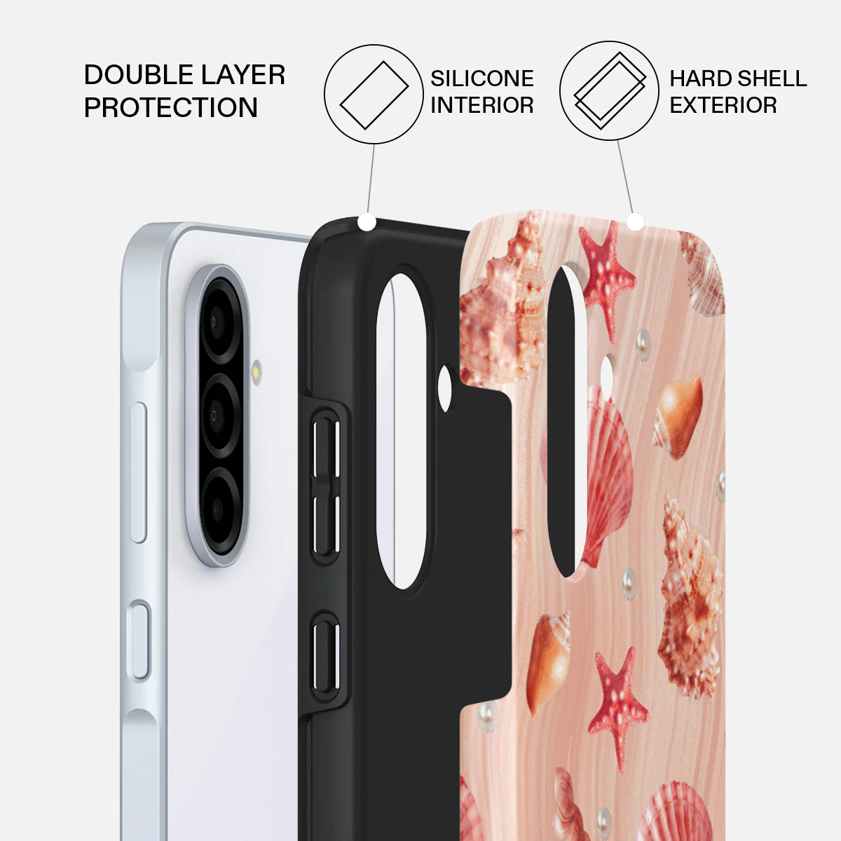 Seashells - Samsung Galaxy A56 5G Case - Image 2