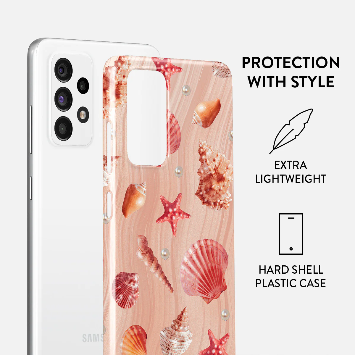 Seashells - Samsung Galaxy A72 4G / 5G Case - Image 2