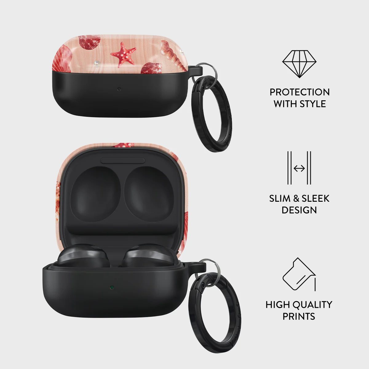 Seashells - Samsung Galaxy Buds 2 Case - Image 4