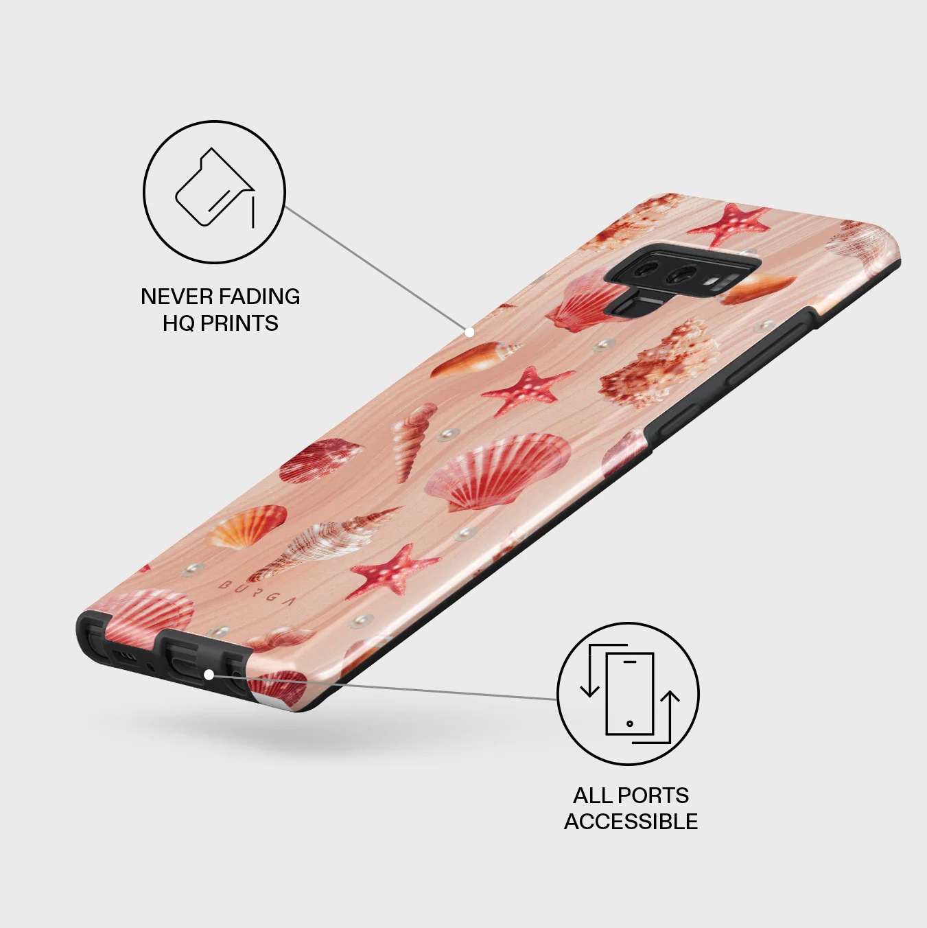 Seashells - Samsung Galaxy Note 9 Case - Image 7